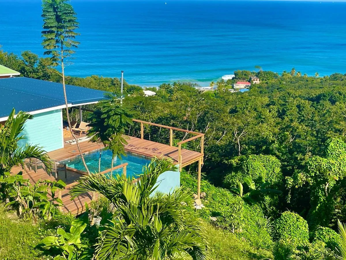Hébergement de vacances Canopee Vue Mer Deshaies Guadeloupe