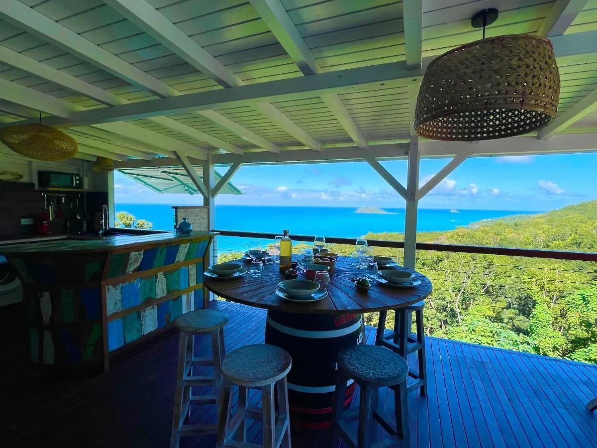 Hébergement de vacances Canopee Vue Mer Deshaies Guadeloupe