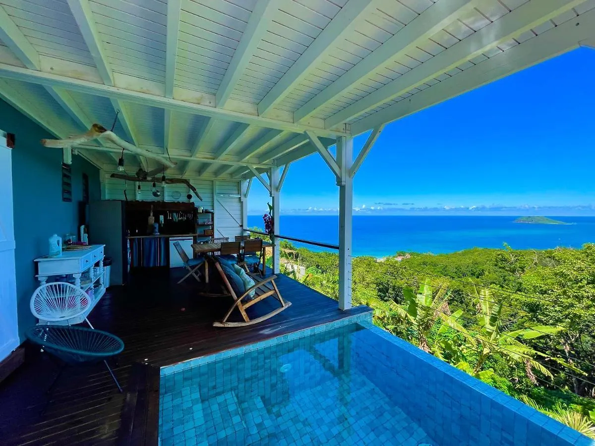 Canopee Vue Mer Deshaies Guadeloupe